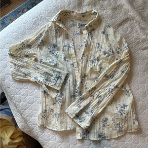 Vintage Crinkle Blouse